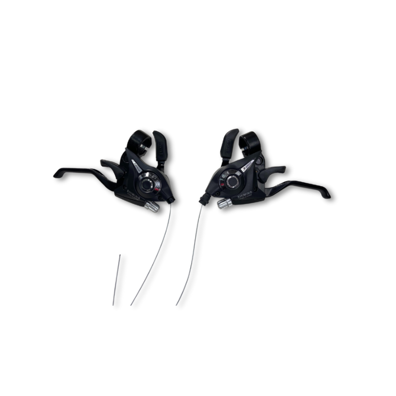 Par de Shifters 7x3 Levas integradas